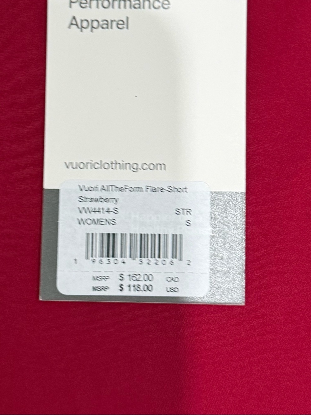 Vuori AllTheForm™ Flare - Short Pants NWT - Picture 4 of 5